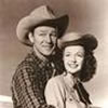 Roy Rogers y su esposa Dale Evans
